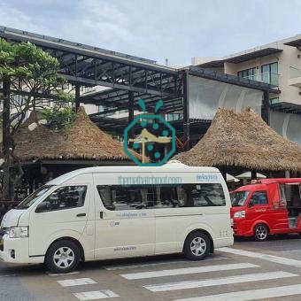 Summer Gathering House Synthetic Tahiti Thatch Roofing