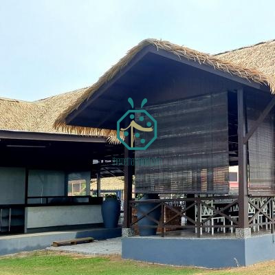 Tourism Restaurant Mixed Materials Palm Roof