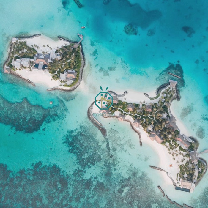 Maldives Resort Hotel escolhe telhas de palha artificiais de alto padrão para projeto de bangalô Water Villa